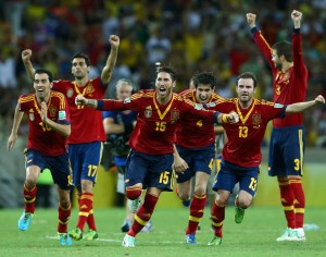 Spain v Italy: Semi Final - FIFA Confederations Cup Brazil 2013